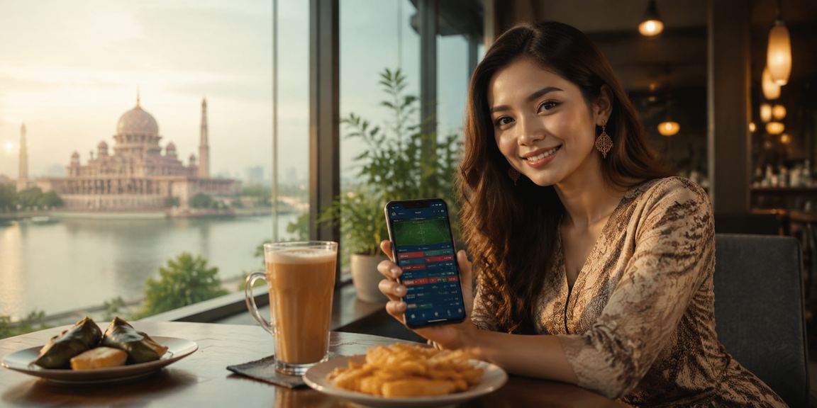 Pengguna memainkan slot kasino melalui telefon bimbit di Putrajaya dengan gaya Melayu
